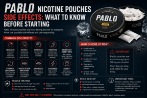 Pablo Nicotine Pouches Side Effects: What to Know Before Starting